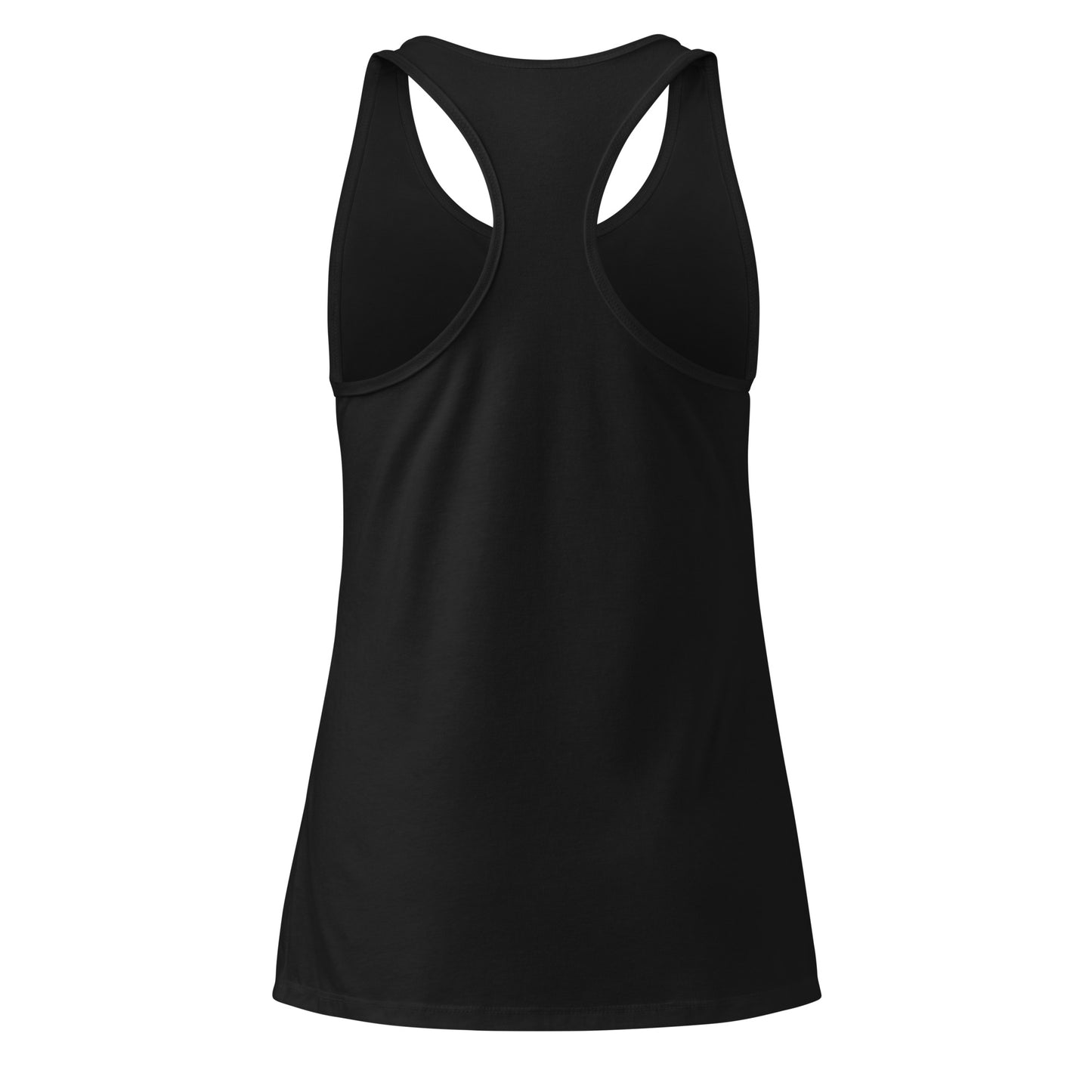 Racer Back tank - black back