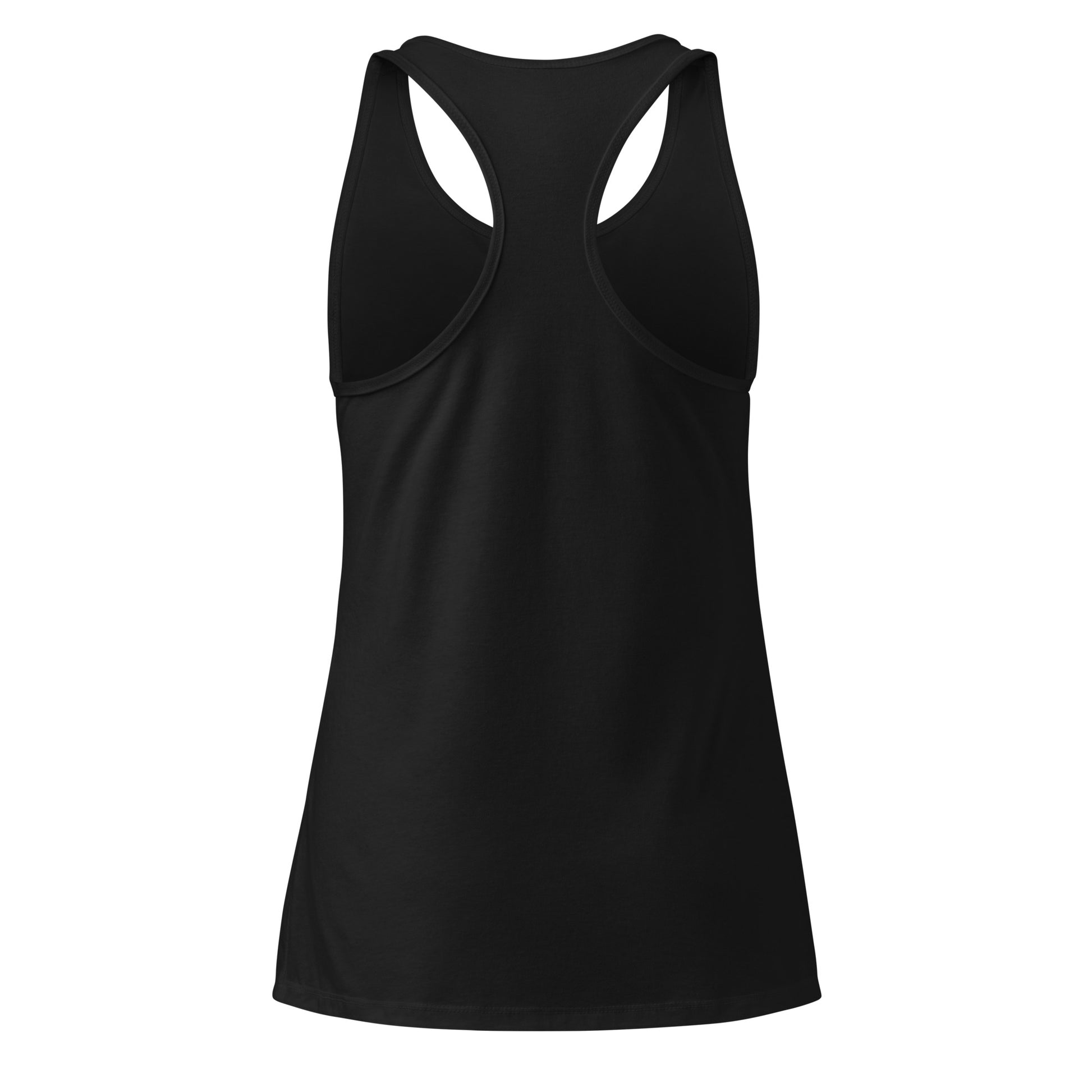 Racer Back tank - black back