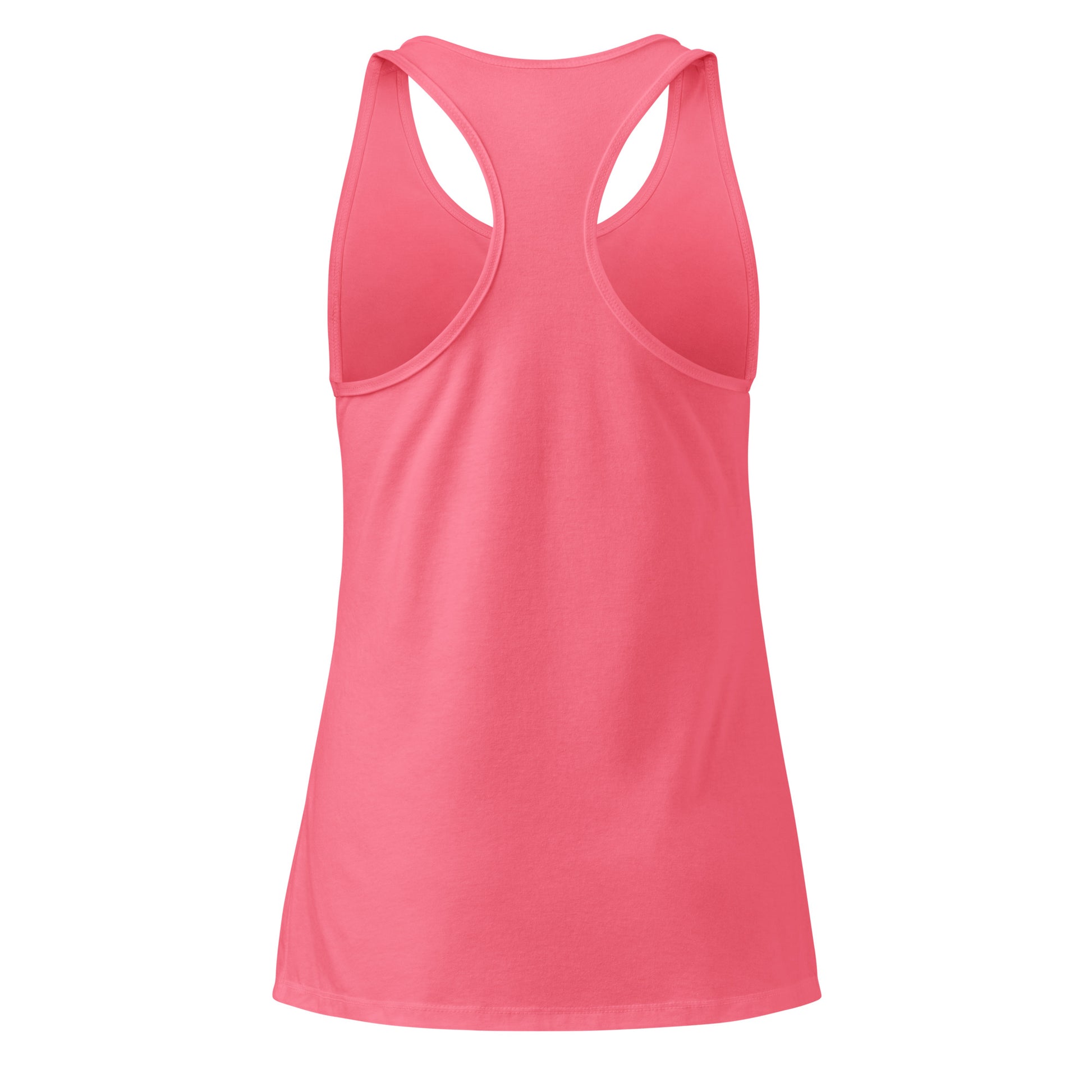 Racer Back tank - pink back