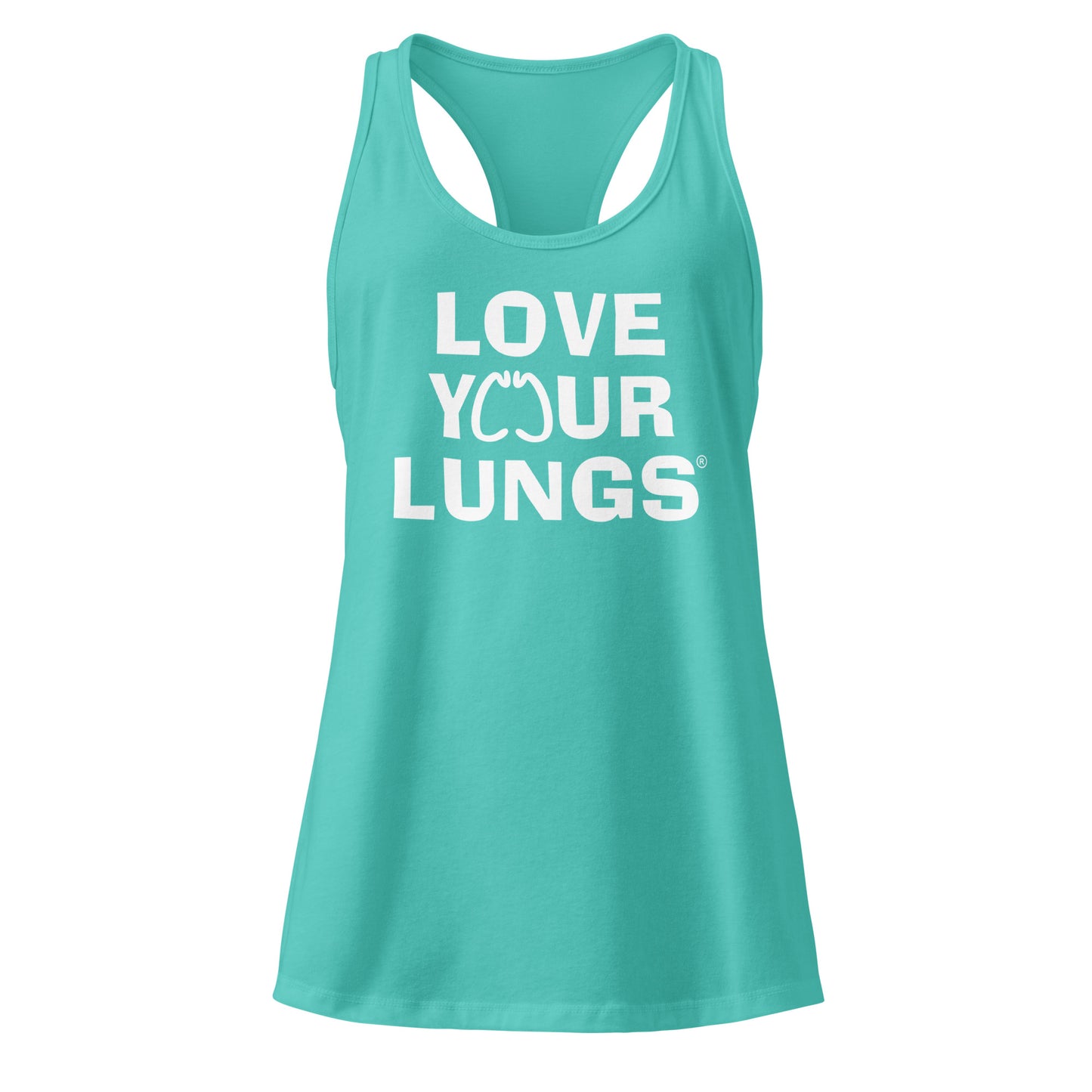 Racer Back tank - teal