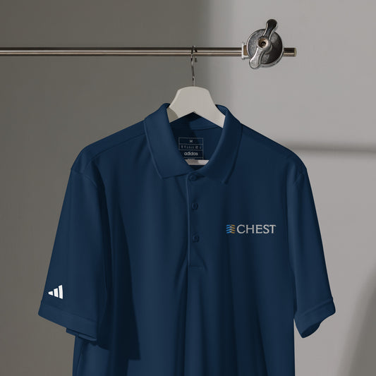 Back view of Adidas Sport Polo