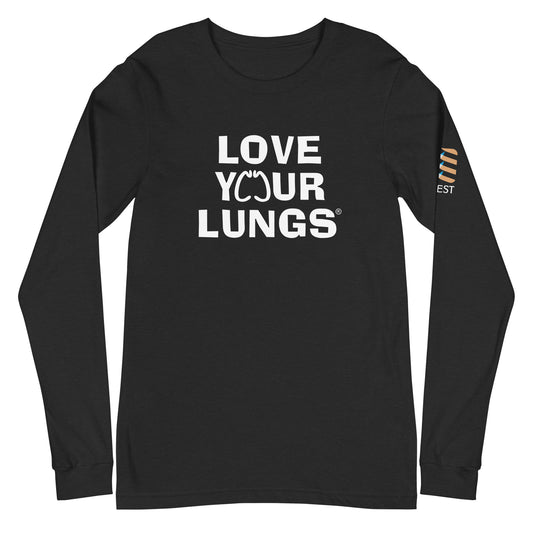 Unisex Love Your Lungs Long Sleeve Tee