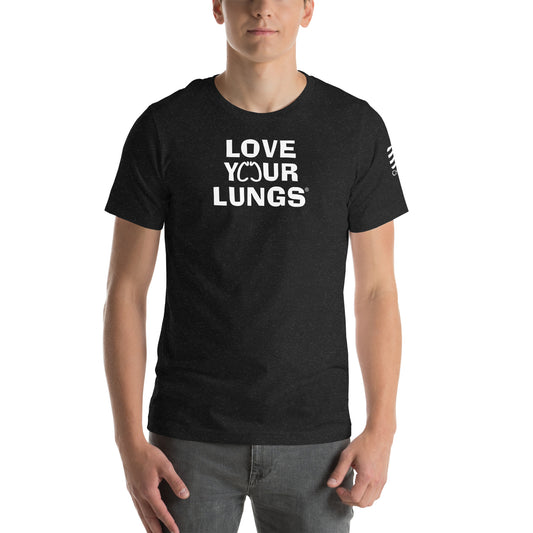 Stacked Love Your Lungs T-Shirt Unisex