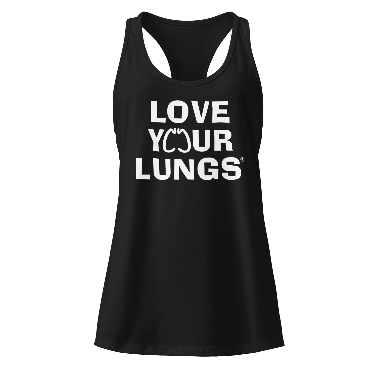 Racer Back tank - black