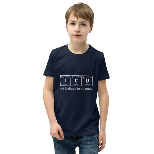 Back view of Kids ICU T-Shirt