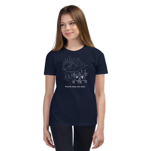 Back view of Breathe Deep T-Shirt - Kids